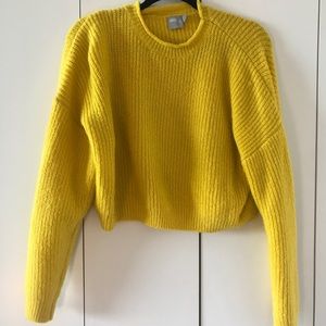 Yellow Knit Sweater